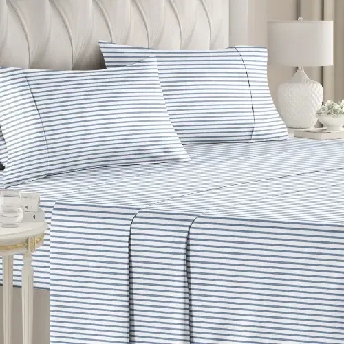 Striped Bedsheets